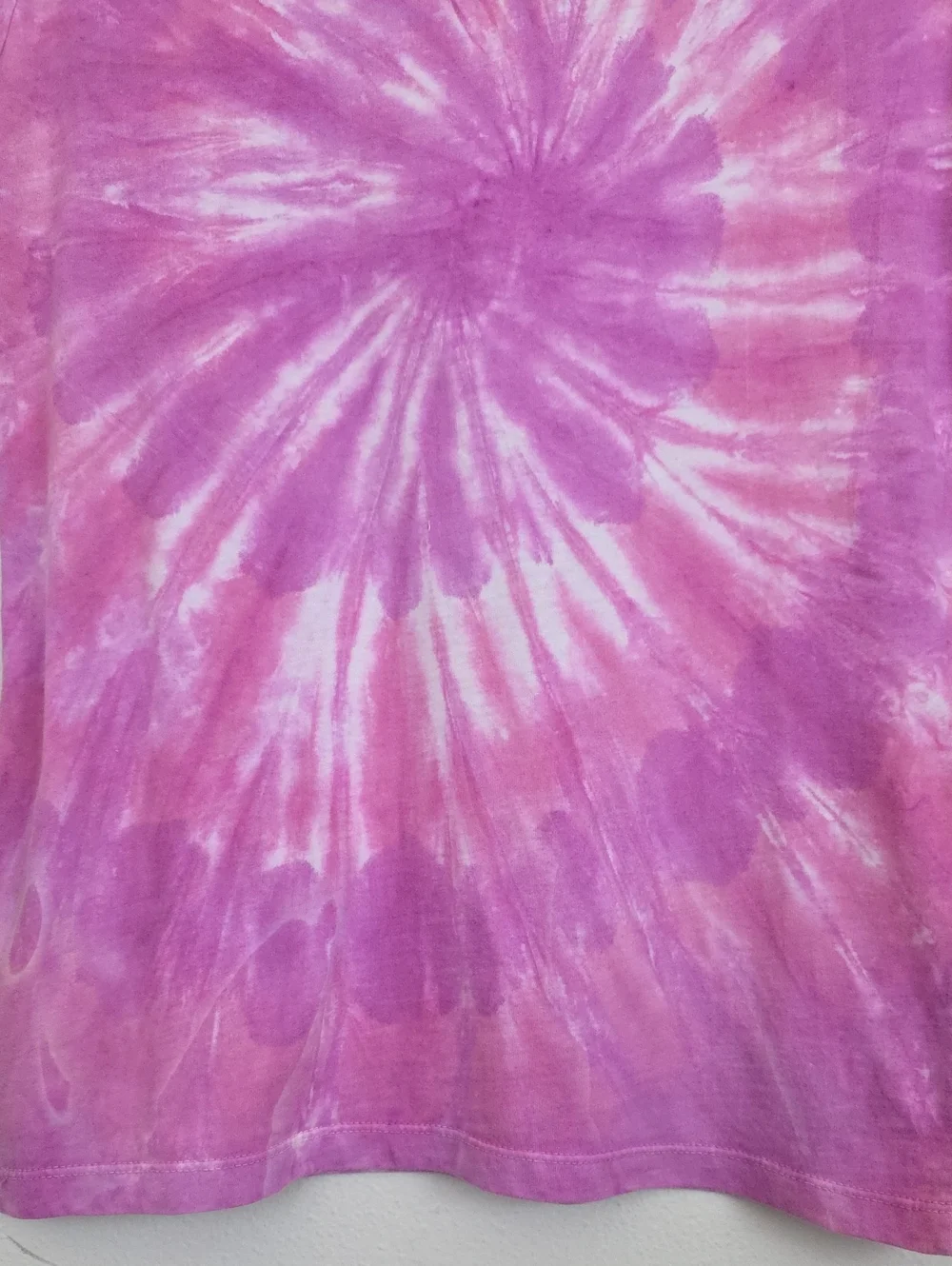Justice Pink Tie Dyed Bling Short Sleeve T- Shirt 14/16 XL